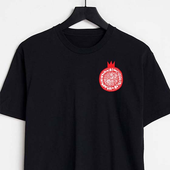 تیشرت یلدایی طرح انار شب یلدا 2