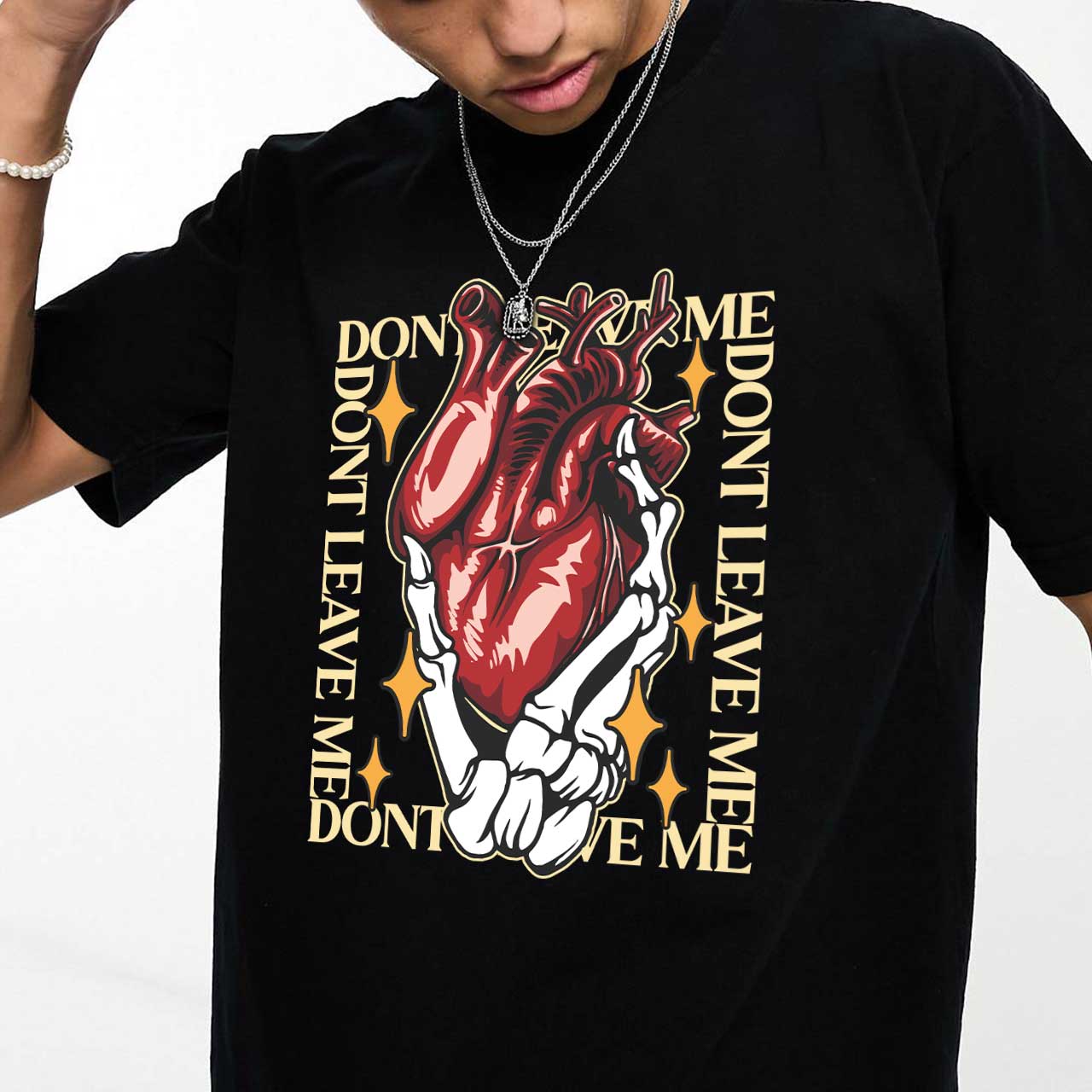 تیشرت طرح ترکم نکن