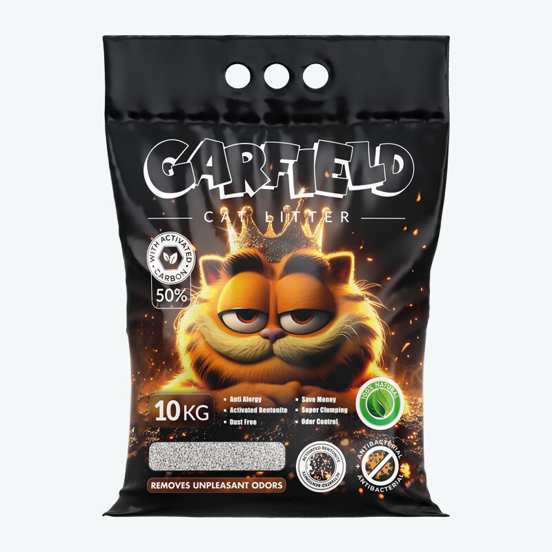 خاک گربه کربن گارفیلد وزن 10 کیلوگرم