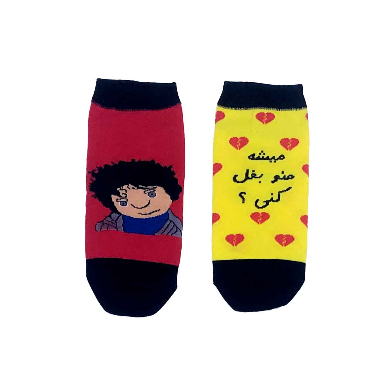 جوراب مچی نخی طرح بچه برنامه مهمونی